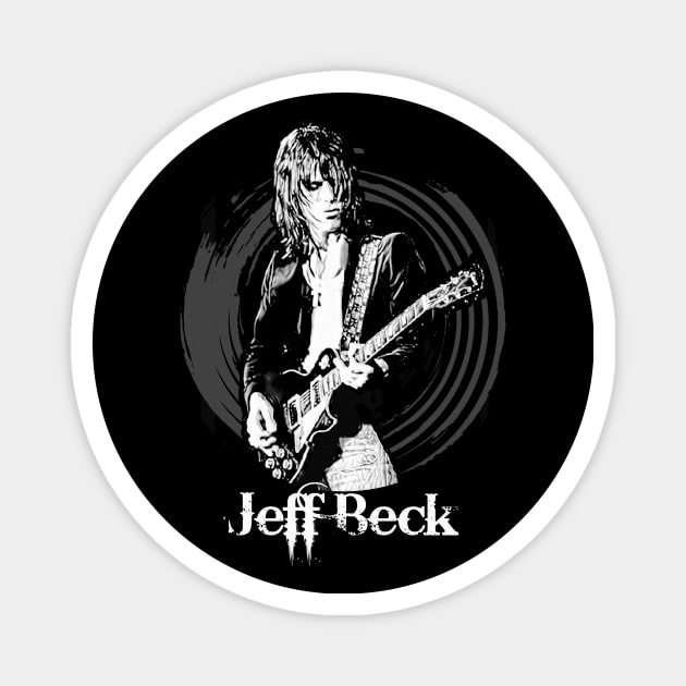 Jeff Beck - Guitar Legend Magnet by Artizan